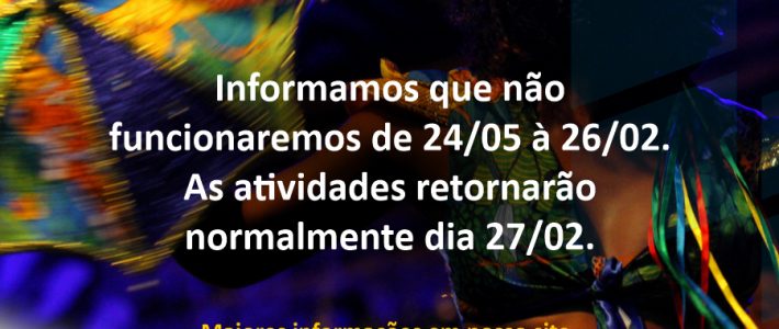 Recesso de Carnaval Recesso de Carnaval